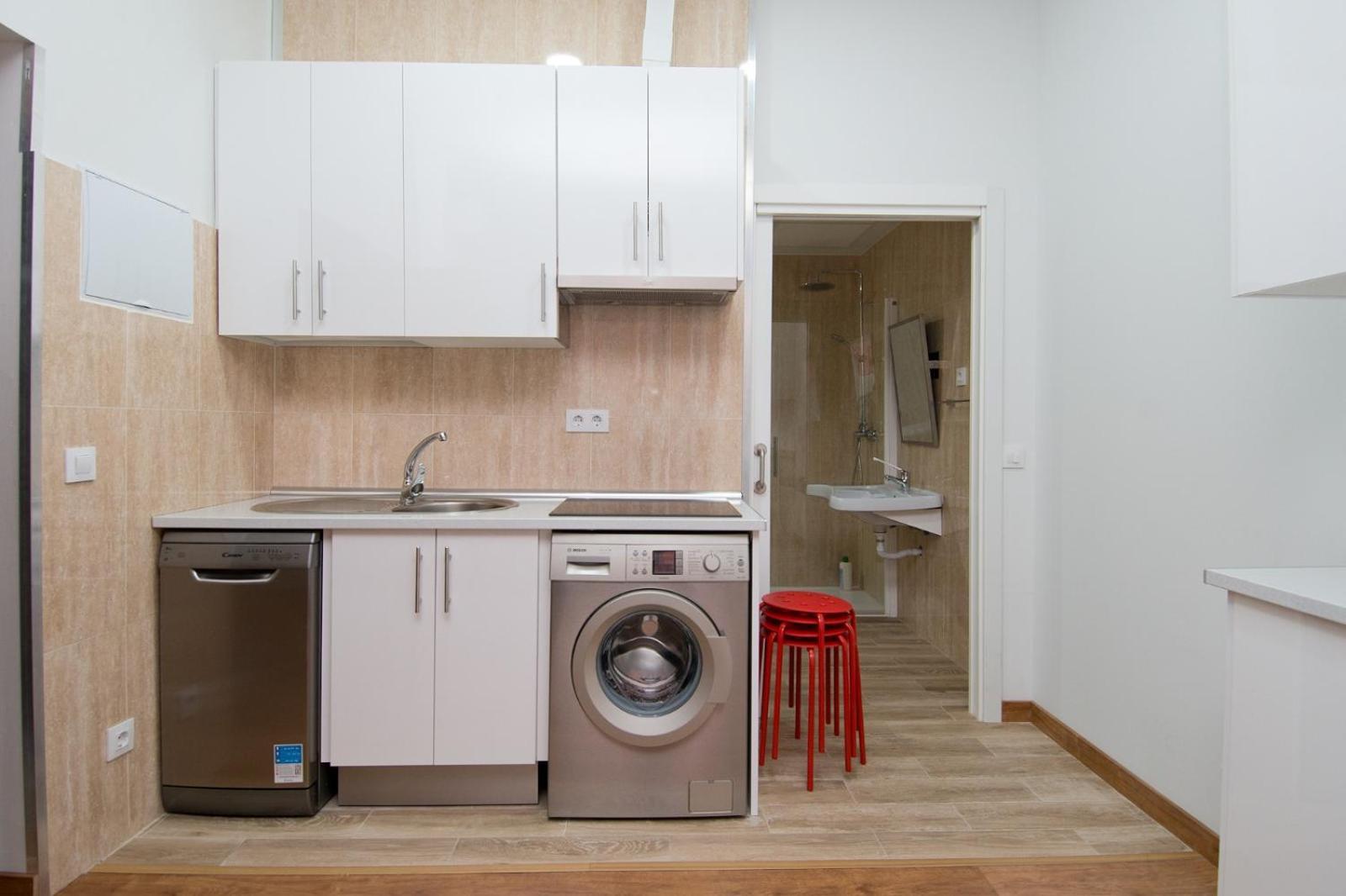 Apartments Center Madrid Bagian luar foto